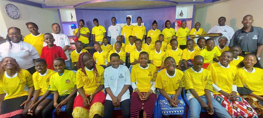 Youth of Believers Discipleship Chapel in Champions for Christ shirts